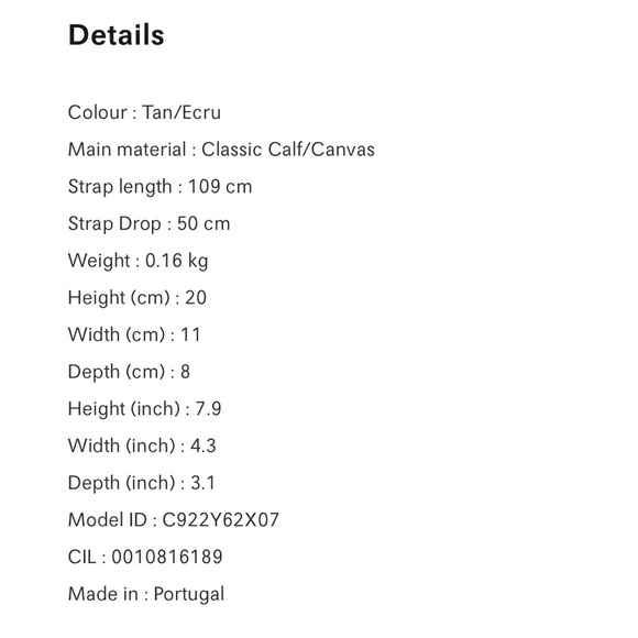 LOEWE
Anagram cut-out pocket in classic calfskin and canvas - Picture 14 of 14